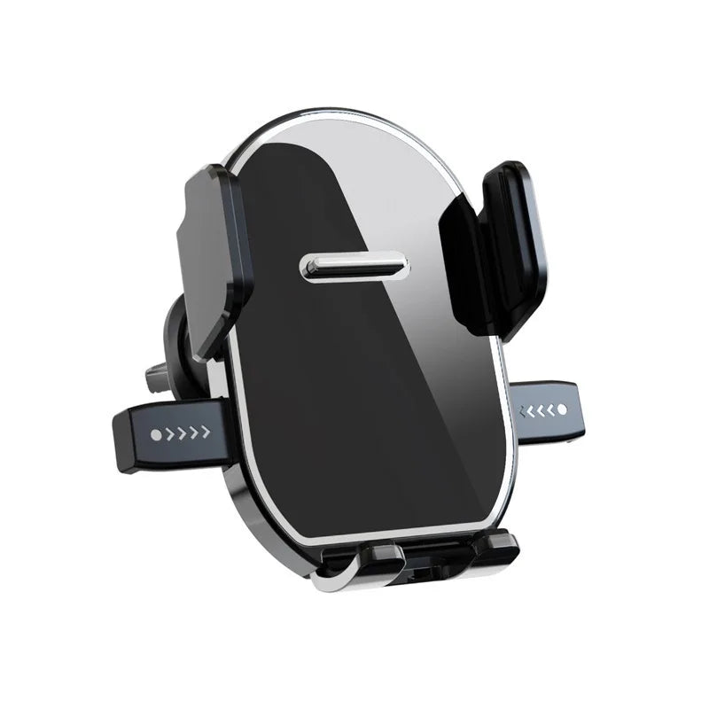 Adjustable Car Phone Mount with ABS Frame & Strong Suction Base - 360° Swivel Dashboard Cradle, Anti-Shake/Slip Design